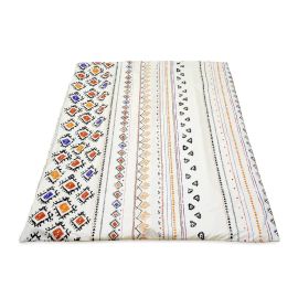 Printed Duvet Cover Set - Cleta Duvet Cover (240x200cm) + Pillow Cases (50x80cm)