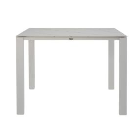 Poly Bar Table White (without chairs)
