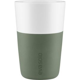 Cafe Latte Cup - 2pcs - Cactus Green