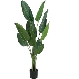 Maple Home Decoration Fake Plant Tree Artificial Plant Faux Tree Banana Leaf Birds of Paradise Indoor Home Office Decoration