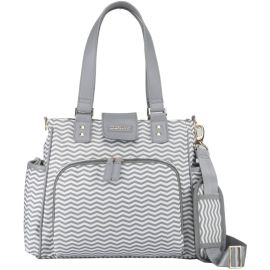 Little Story Jane Diaper Bag wt USB-Grey
