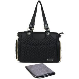 Little Story Matilda Diaper Bag-Black