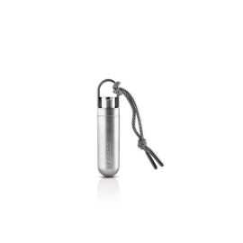 Mini-Dispenser for Gel Hand Sanitizer - Silver- Eva Solo