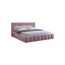 Mercy Upholstered Bed Queen, King And Super King Sizes 200x200cm Super King Bed in Pink Color