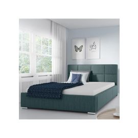 Norton Upholstered Bed 200x200cm Super King Bed in Green Color