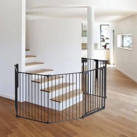 NeoStyle 3 in 1 Super Wide Pet Pen and Gate, 6-pieces Play Pen Gate for Dogs and Babys,Safety Fences Indoor,Dog Playpen with Door for the House Extra Wide