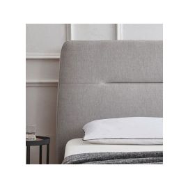 Koble Nodd Upholstered, 180x200cm King size Bed in Grey Color