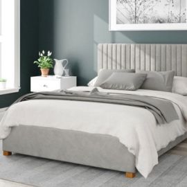 Buckhaven Tufted Upholstered Low Profile Platform Bed