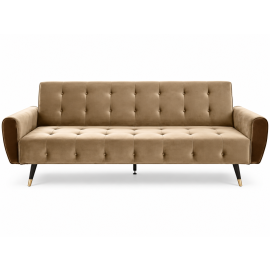 2 in 1 upholstered flip sofa bed