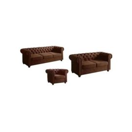 Maharat Al Bahar 6-Seater Chester Hill Sectional Sofa Set 220x80x80cm