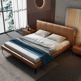 California Stylish Modern Design Bed 200 X 200 Super King Size with Spring Mattress