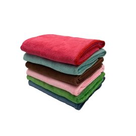 BYFT Spring Hand Towel 40 x 60 Cm 450 Gsm Assorted Plain 100% Microfiber Set of 06
