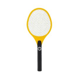 Epsilon Rechargeable Mosquito Swatter with USB Charging Slot - EMB1114| With LED Light And High Capacity Lead-Acid Battery, Charging Time: 6-10 Hours| Perfect For Bedroom, Kids Room, Kitchen| Yellow