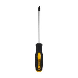 Epsilon Phillips Screw Driver- ET1126| Precision Screwdriver With Double Injected Cushion Grip Rubber, Ergonomic Design - Carbon Steel Build, Heat Treated And Hanging Hole For Easy Carry (PH3x150mm)| Light-Weight And Durable, Ideal For DIY, Home Improveme