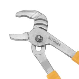 Epsilon 10" Water Pump Plier- ET1154| Drop Forged and Heat Treated with Comfortable Grip| Light-Weight And Durable, Ideal to Cut Thick Metal In Plumbing, Automotive And Household Applications| Yellow