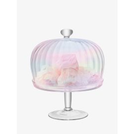 Pearl Stand & Dome Ø27cm/Ø26cm H31cm Mother of Pearl