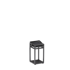 Glow Charcoal Solar Powered Table Lamp Big
