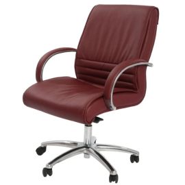 Major Mid Back Chair - Red-Med