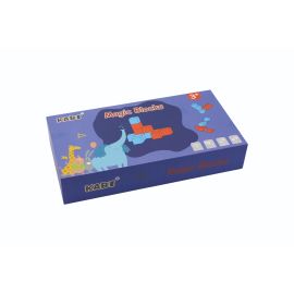 3D Wooden Square Blocks