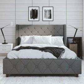 Mercer Tufted Upholstered Platform Bed