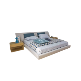 KIM-1 Modern Contemporary Bed with Headborad 