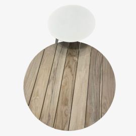 Mavis Teak Rustic Coffee Table Set