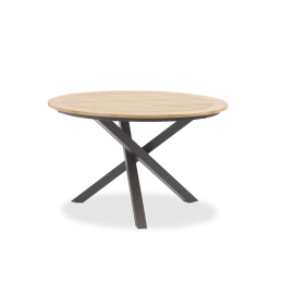 Mikado Charcoal Round Dining Table (without chairs)