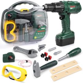 UKR Construction Toy Tool Kit Kids Construction Electric Drill Toy, Pretend Play Toy for Boys | Kids Mechanic Tool Set