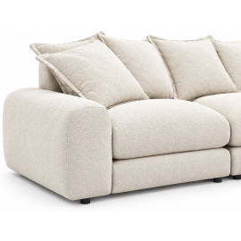 Alison Modular Corner Sofa Right Handed Modular Sofa-Ivory