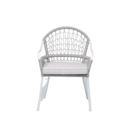 Ambar Sardinia Light Grey Armchair