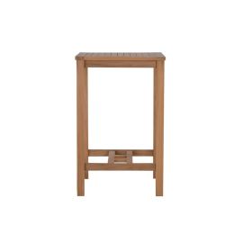 Savana Teak Wood Stackable Dining Chair 1