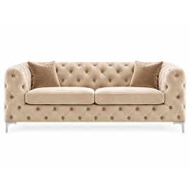 Alexa Button Tufted Two Seater Sofa