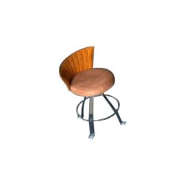 Il Loft Italian Elegant Polyurethane Rotating Bar Stools 2, Chairs