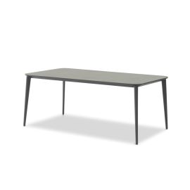 Timo Dining Table Ceramic Top Charcol Grey Marble1.8m (without chairs)
