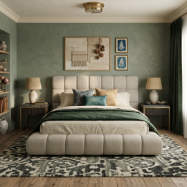 Serenno Low Platform Bed