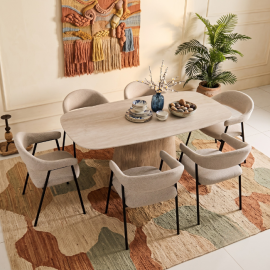 Elara 6-Seater Dining Set
