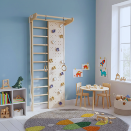 Indoor Wall Ladder Climbing