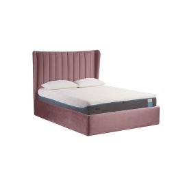 Hampton Ottoman Bed 160x200cm Queen size Bed in Pink Color