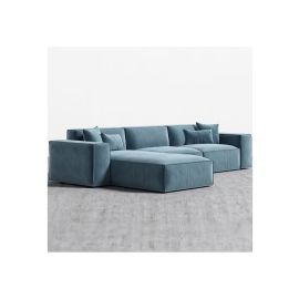 Nordic Modular Sofa in Blue Color Modular Sofa