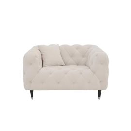 Cecilia Armchair in White Color