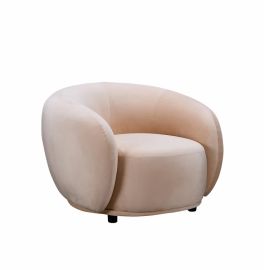 Curvo Armchair-Velvet