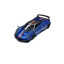 1:38 Scale Door Openable Pull Back Action 2016 Pagani Huayra BC with Printing Diecast Alloy Metal Car