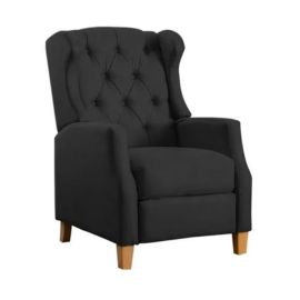 Mab Modern Armchair Black 1 Seater 90x80x80