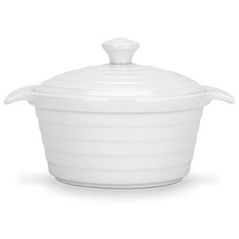 Fissman Baking Dish, Round Mini Pot with Lid 13x6cm/340ml