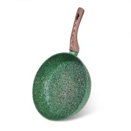 Deep Frying Pan Malachite 26x6.5cm With Induction Bottom (Aluminium With Non-Stick Coating)