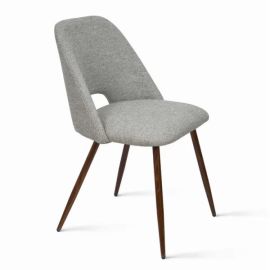 Walnut Dining Chairs with Polyfoam seat cushion