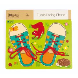 Puzzle Lacing Shoes