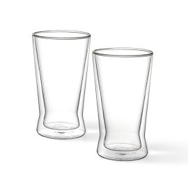 Set of 2 Double Wall Glasses 380 ml (Borosilicate Glass)