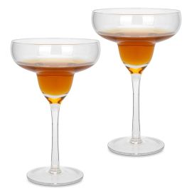 Set of 2 Cocktail Glasses 350 ml (Glass)