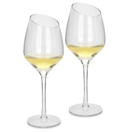 Set of 2 White Wine Glasses 520 ml (Glass)